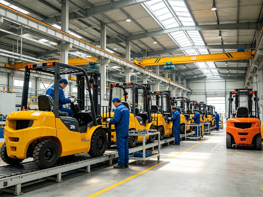 Dalian Forklift Group factory