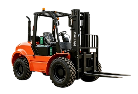 Dalian 2.5-4.0T Rough Terrain Forklift