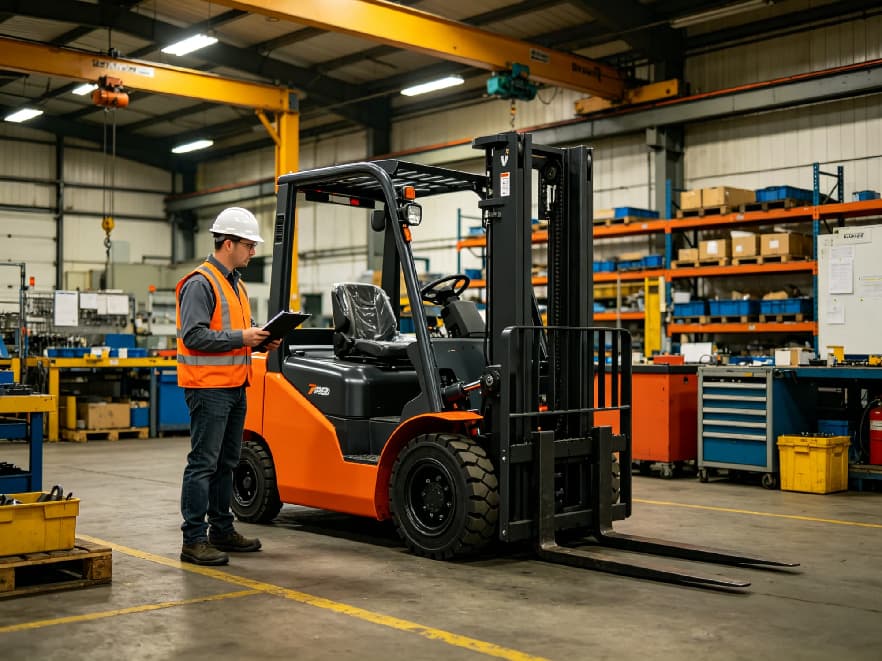 Dalian Forklift Group factory