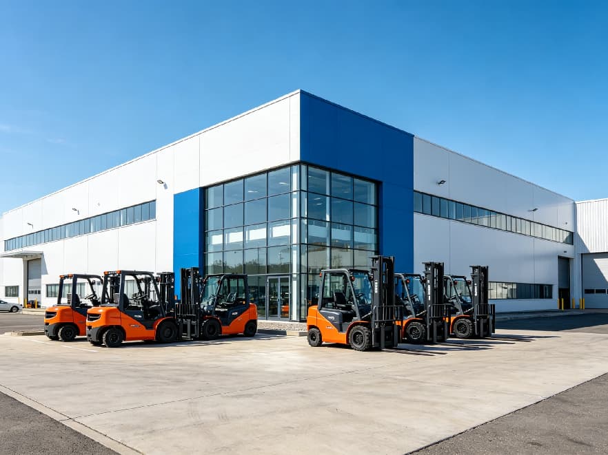 Dalian Forklift Group factory