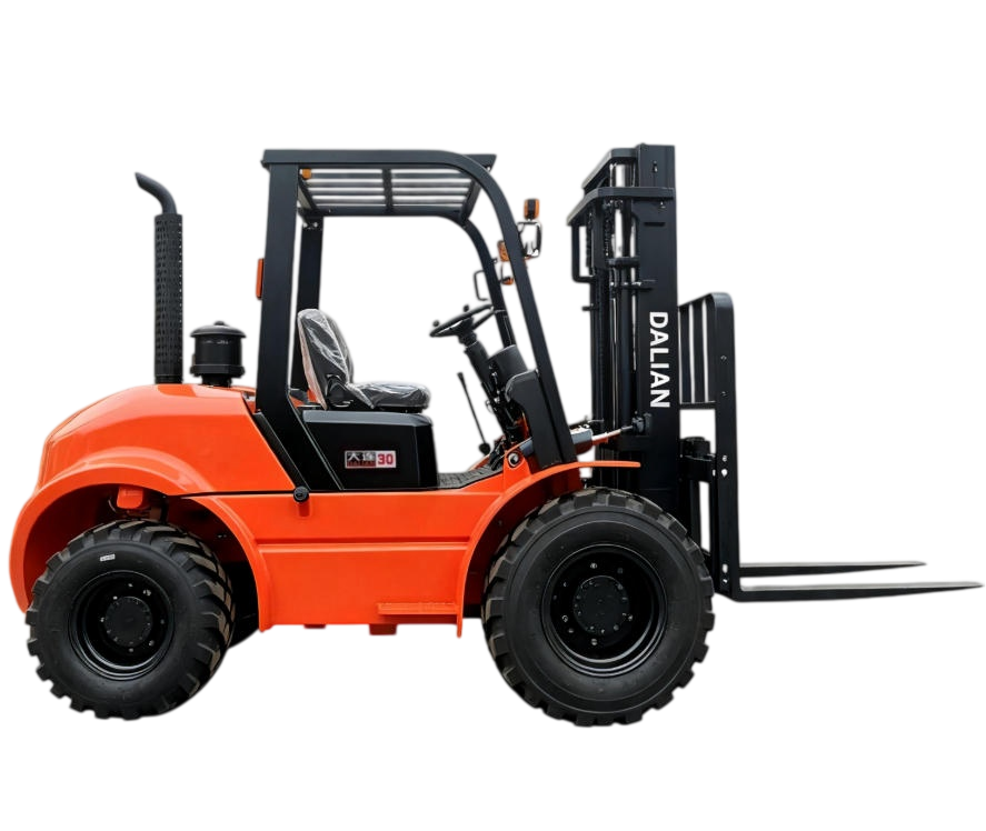 Dalian 2.5-4.0T Rough Terrain Forklift